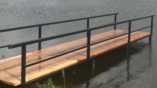Пирс на винтовых сваях Добрянка цена от 62892 руб.