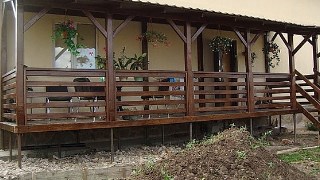 Терраса на винтовых сваях Добрянка цена от 12579 руб.