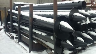 Винтовые сваи диаметром 73 мм Добрянке цена от 1363 руб.
